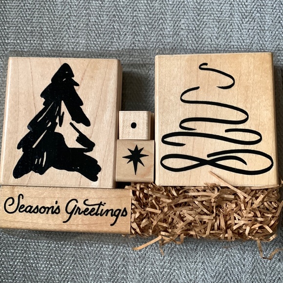 Greeting Tree S266 stamp set - Picture 1 of 7